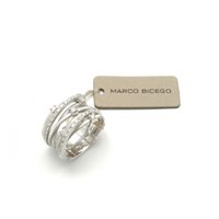 Anello Marco Bicego Donna Goa in Oro bianco Diamante AG277-B2-W01-14 - AG277-B2-W01-15